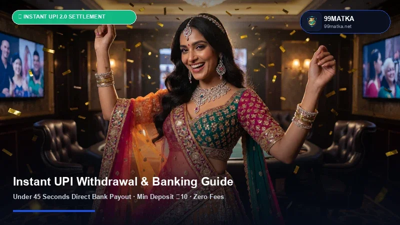 99MATKA Instant UPI Withdrawal & ₹50 INR Deposit Tutorial